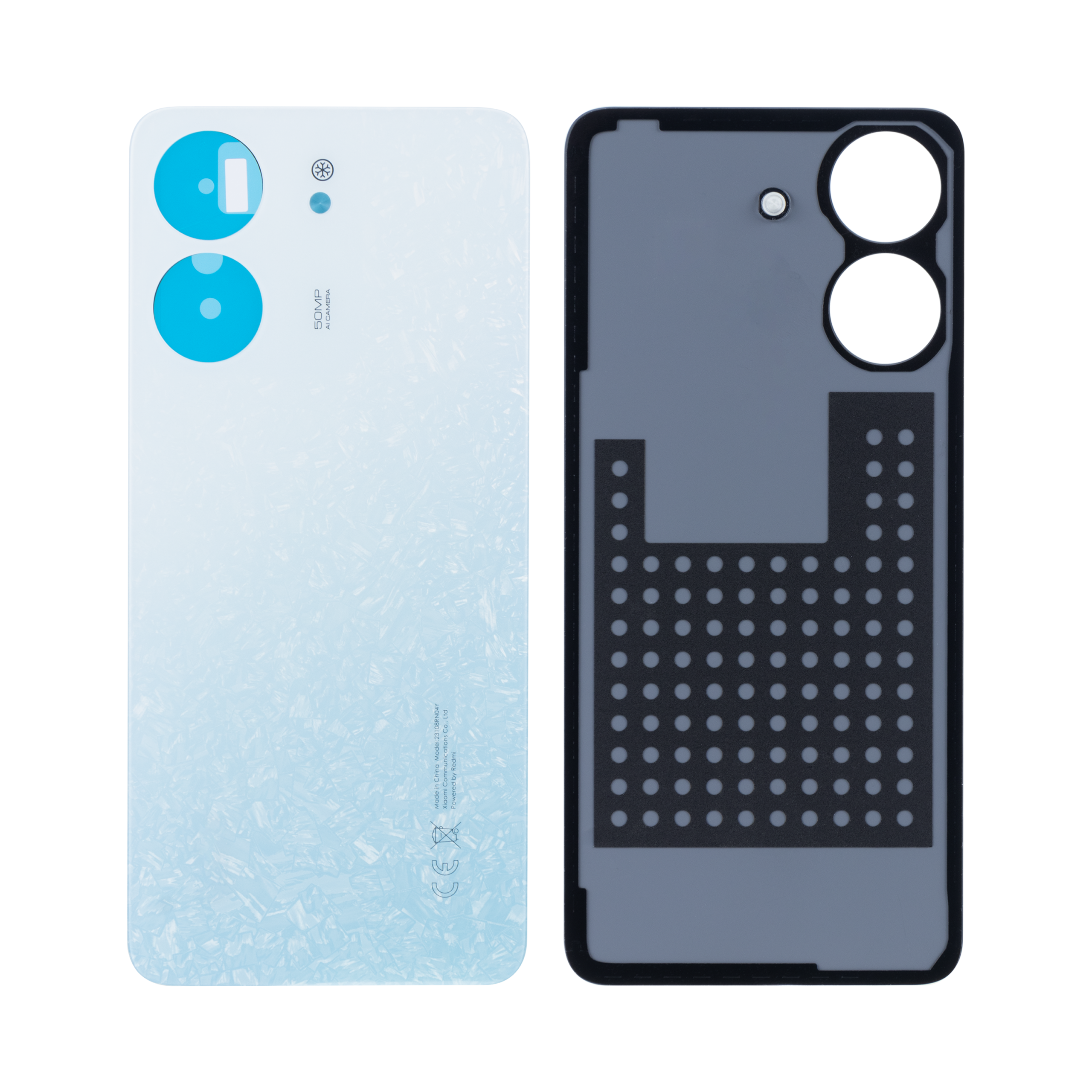 OEM Backcover für Xiaomi Redmi 13C ohne Kameraglas Farbe wählbar – Bild 10