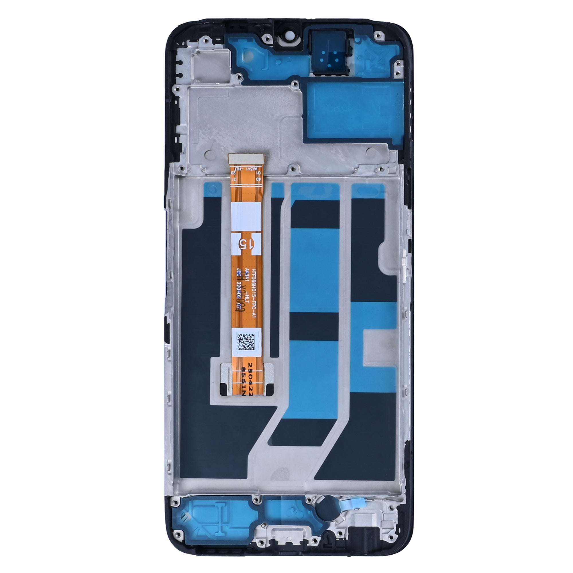 OEM Display für Oppo A78 5G mit Rahmen Lila – Bild 3