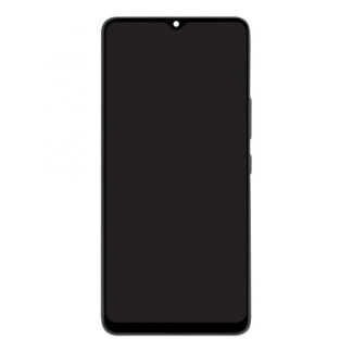 Samsung Galaxy A22 A225F Display und Touchscreen-Digitizer mit Rahmen Black Soft-OLED