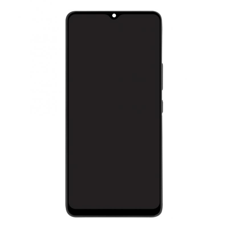 Samsung Galaxy A22 A225F Display und Touchscreen-Digitizer mit Rahmen Black Soft-OLED