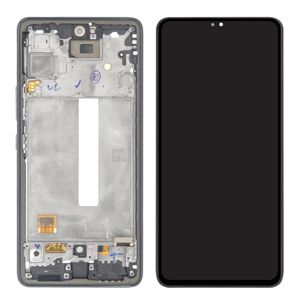 Samsung Galaxy A53 5G A536B Display und Touchscreen-Digitizer mit Rahmen Black Soft-OLED – Bild 3