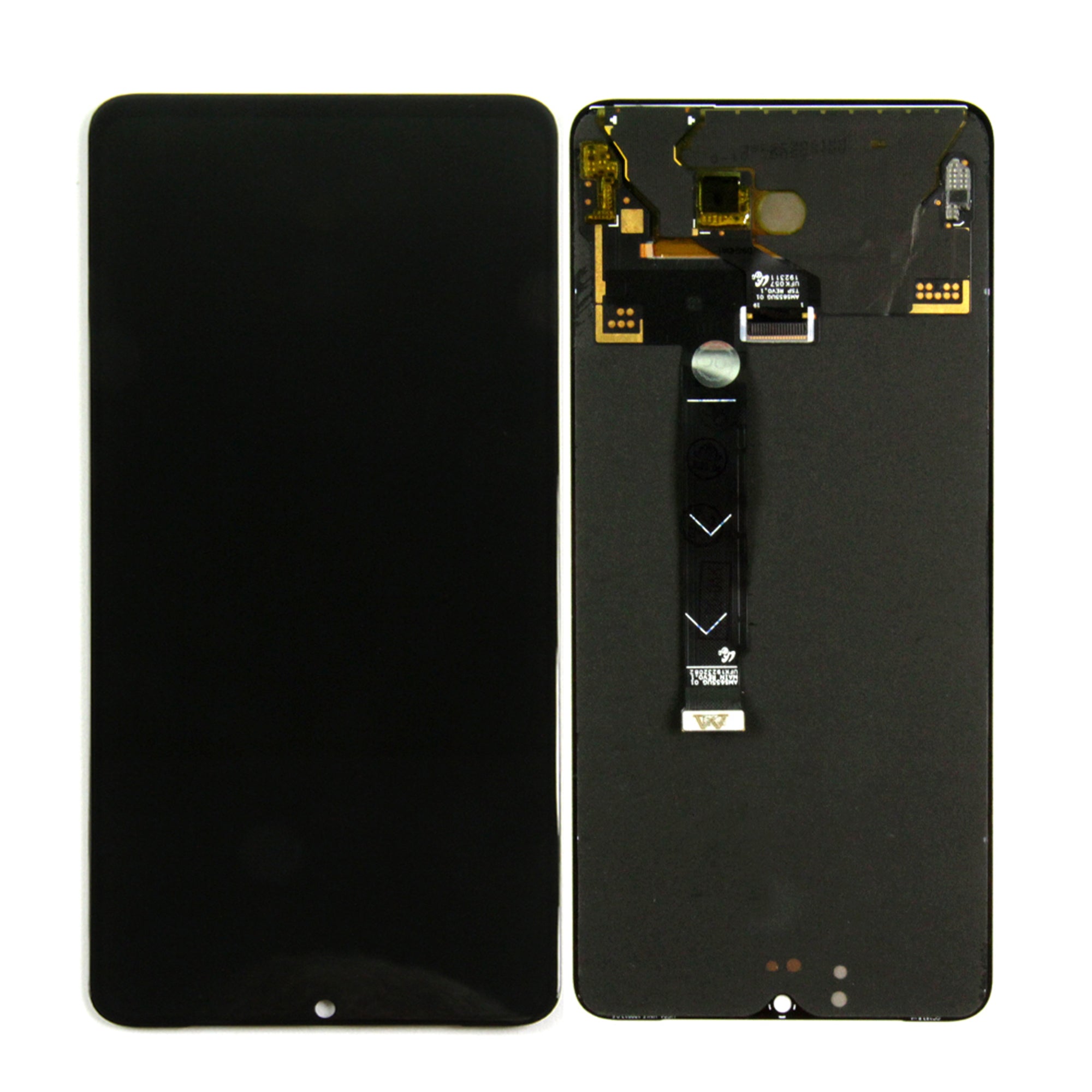 OnePlus 7T Display und Touchscreen-Digitizer ohne Rahmen Black aufbereitet – Bild 3