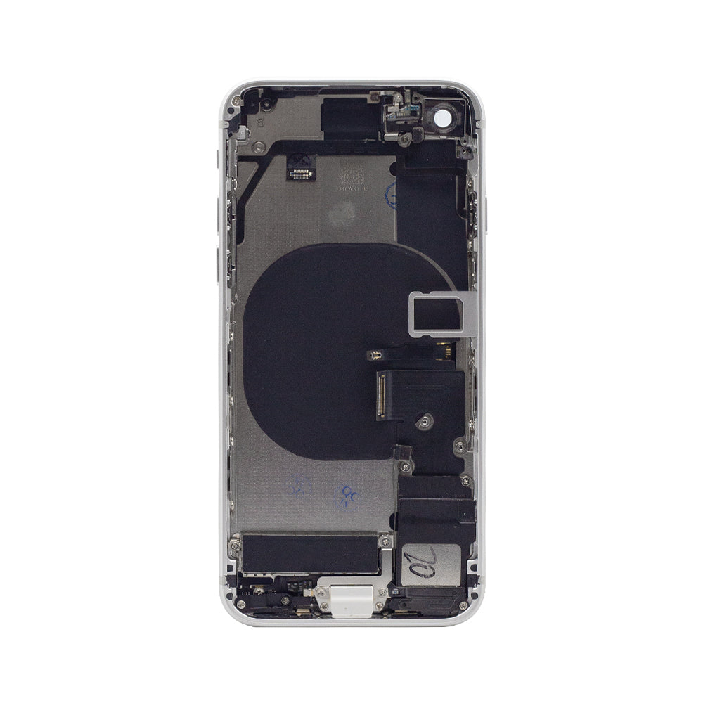 Für Apple iPhone SE (2020) Gehäuse mit Kleinteilen White OEM – Bild 2