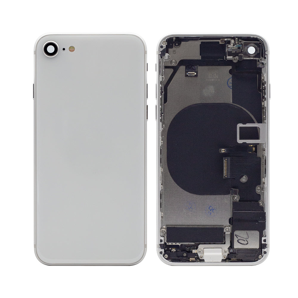 Für Apple iPhone SE (2020) Gehäuse mit Kleinteilen White OEM – Bild 3