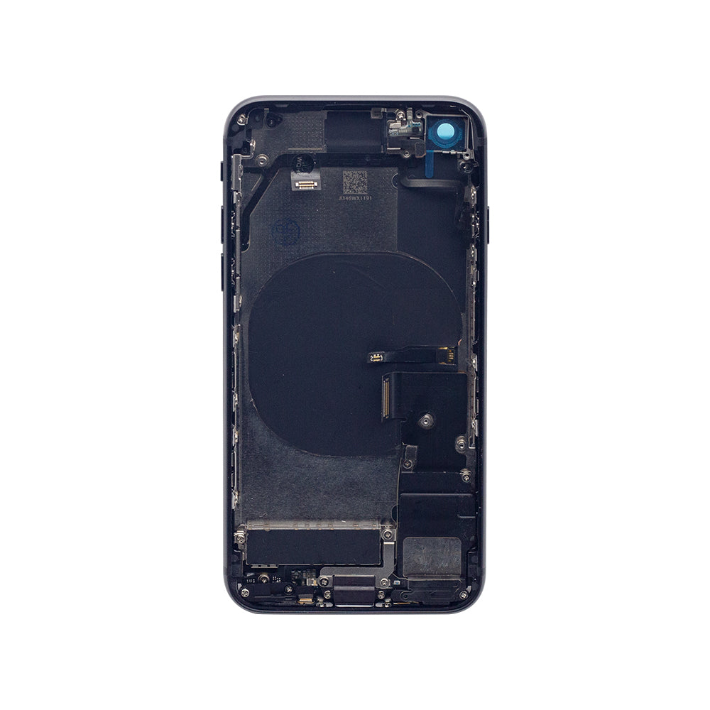 Für Apple iPhone SE (2020) Gehäuse mit Kleinteilen Black OEM – Bild 2