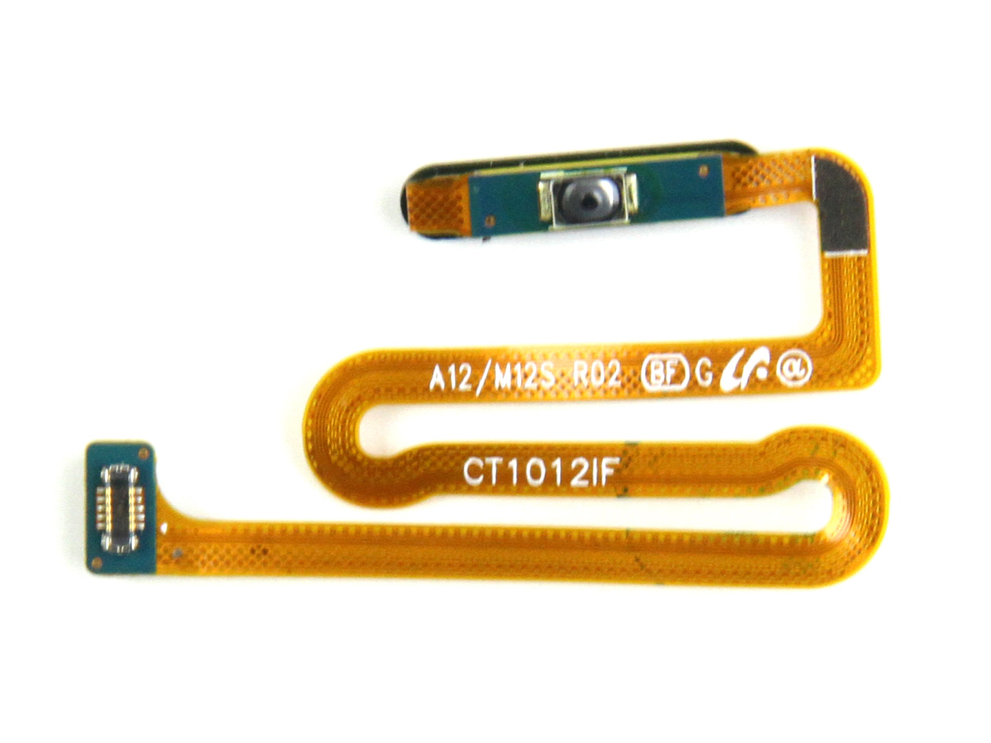 Samsung Galaxy A13 A135F, A137F Fingerabdrucksensor-Flex mit Powerbutton Black OEM – Bild 4