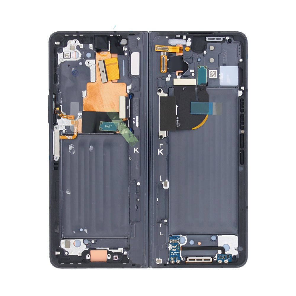 Samsung Galaxy Z Fold5 F946B Main Display und Touchscreen-Digitizer mit Rahmen Phantom Black Service Pack – Bild 3