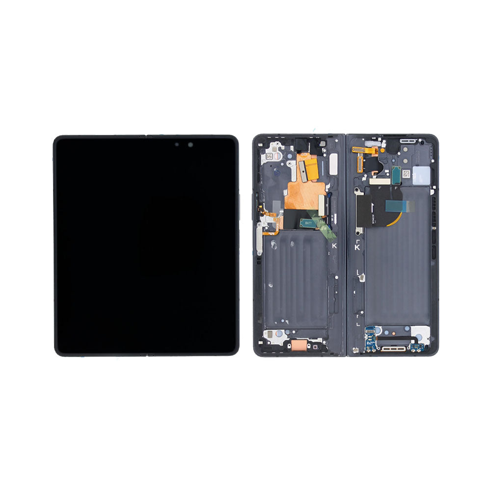 Samsung Galaxy Z Fold5 F946B Main Display und Touchscreen-Digitizer mit Rahmen Phantom Black Service Pack – Bild 5