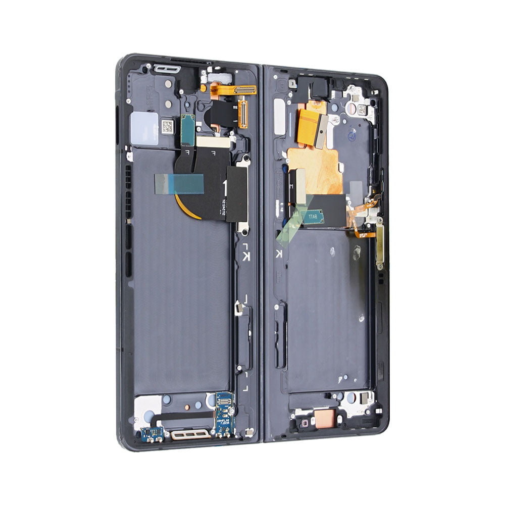 Samsung Galaxy Z Fold5 F946B Main Display und Touchscreen-Digitizer mit Rahmen Phantom Black Service Pack – Bild 4
