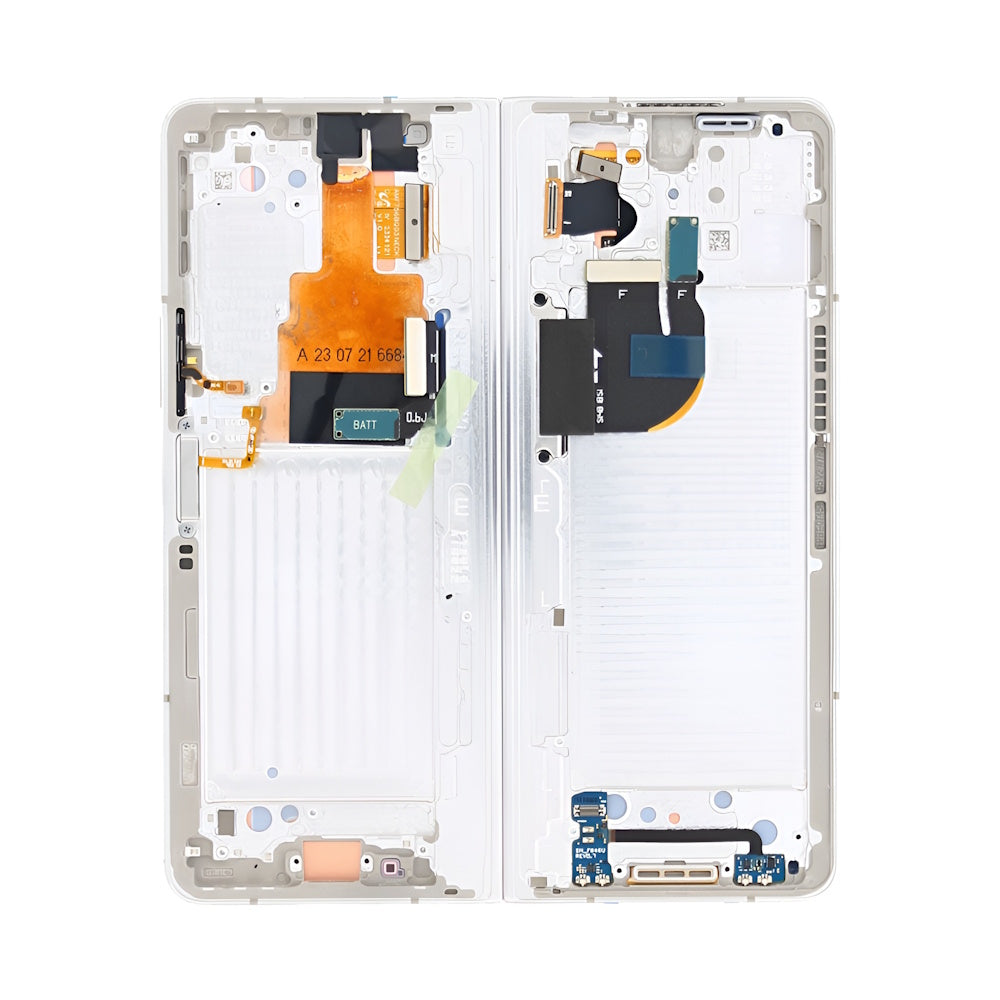Samsung Original Service Pack Display Galaxy Z Fold5 Main F946B mit Rahmen Cream – Bild 3