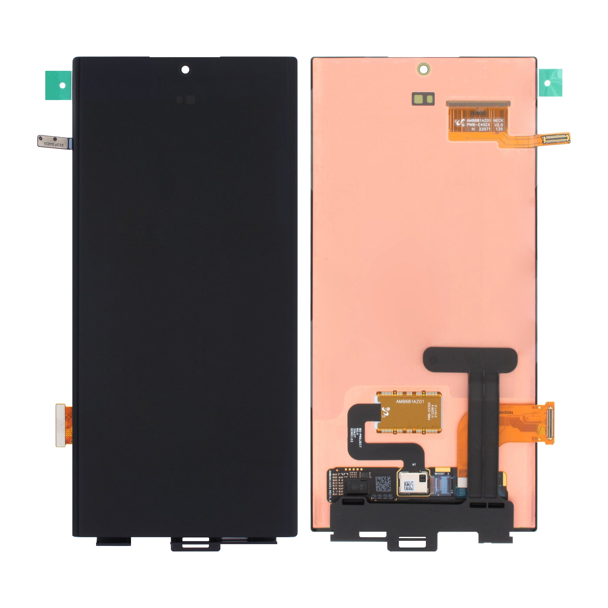 Samsung Original Service Pack Display Galaxy S22 Ultra S908B ohne Rahmen Black – Bild 4
