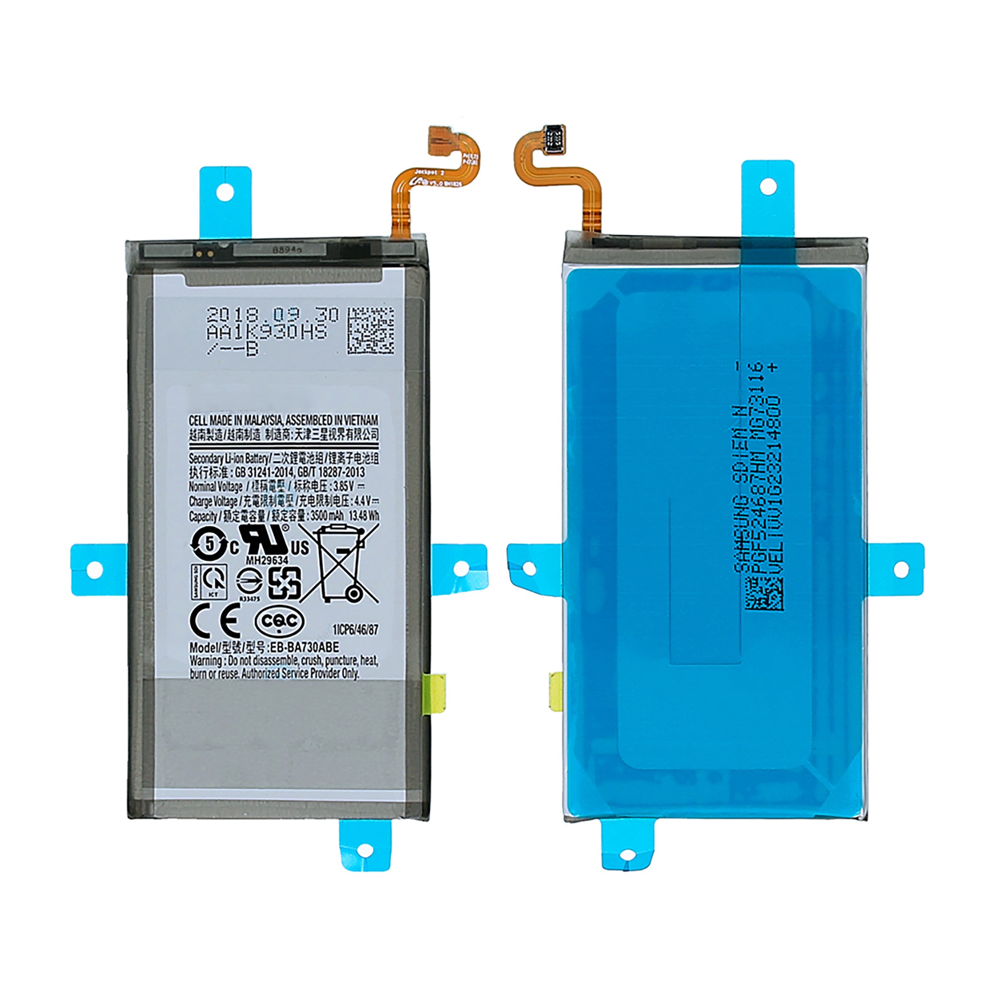 Samsung Galaxy A8 Plus A730F Akku EB-BA730ABE Original – Bild 3