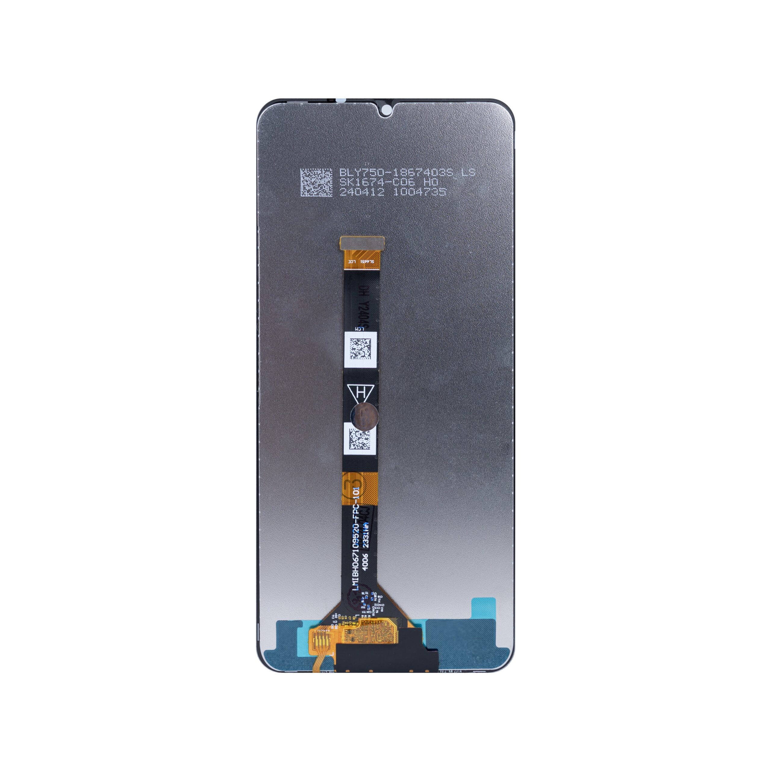 OEM Display für Realme C36, C51, C53, C60, Note 50, Narzo N53 ohne Rahmen – Bild 3