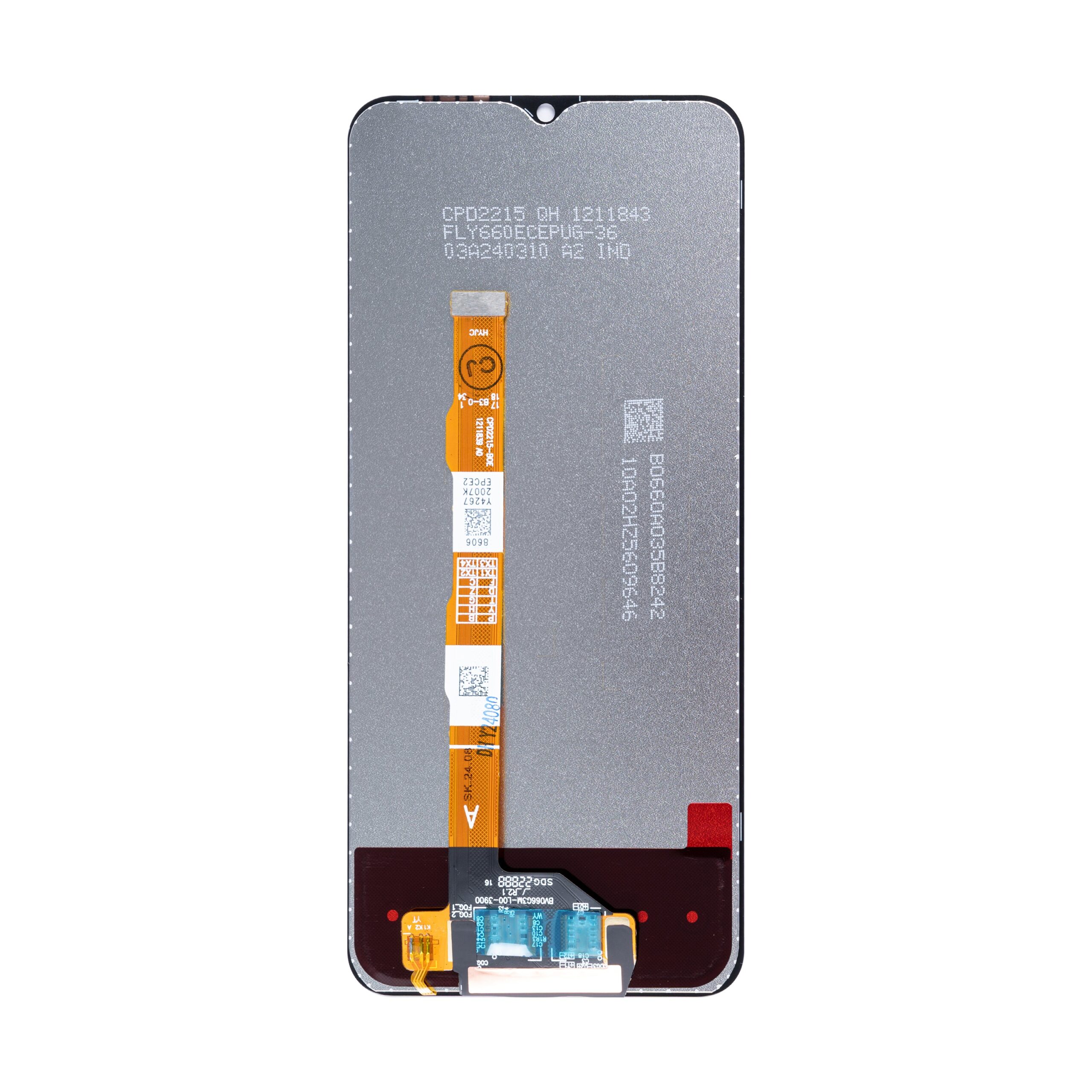 Vivo Y22 V2207, Y22s V2206 Display und Touchscreen-Digitizer ohne Rahmen Black OEM – Bild 2