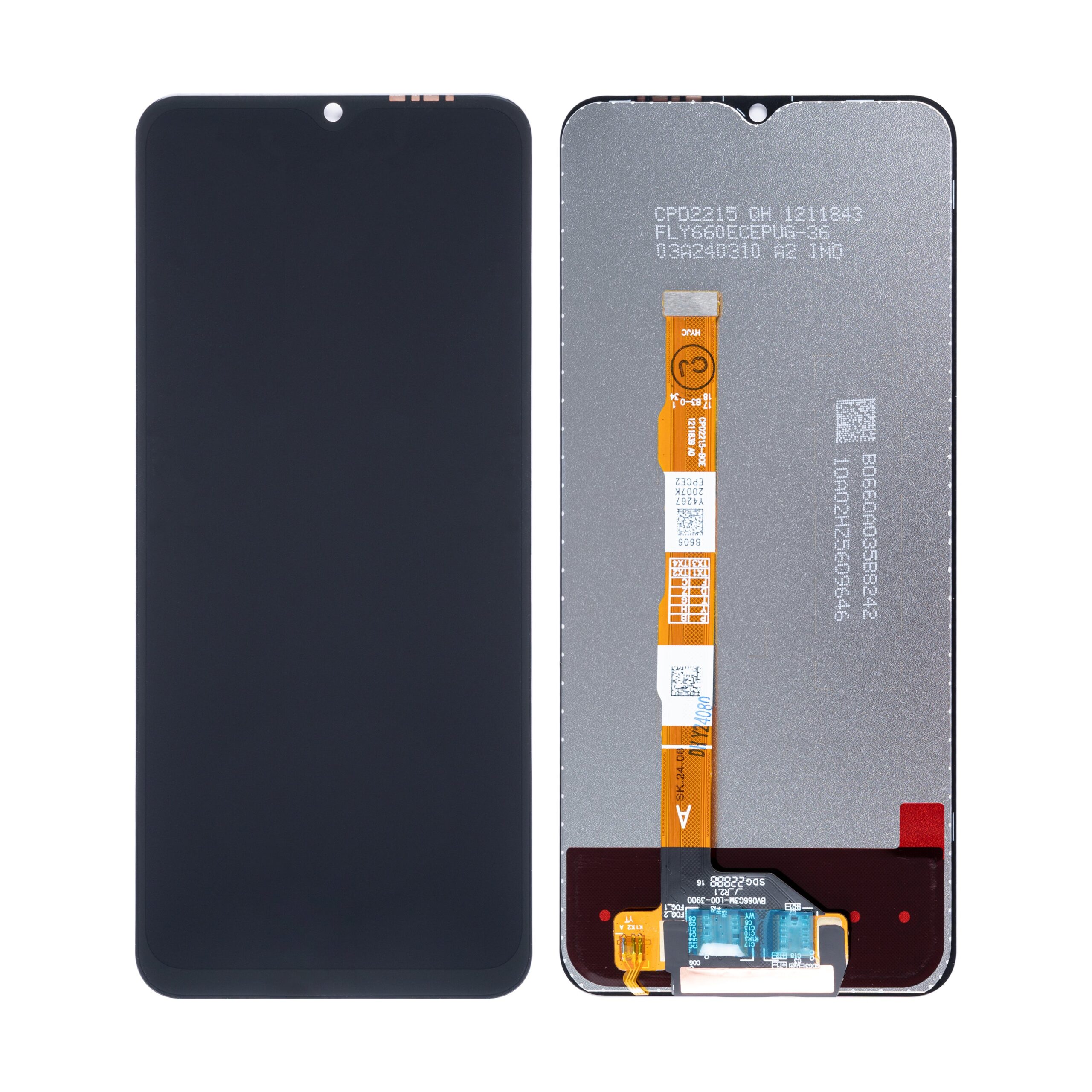 Vivo Y22 V2207, Y22s V2206 Display und Touchscreen-Digitizer ohne Rahmen Black OEM – Bild 3