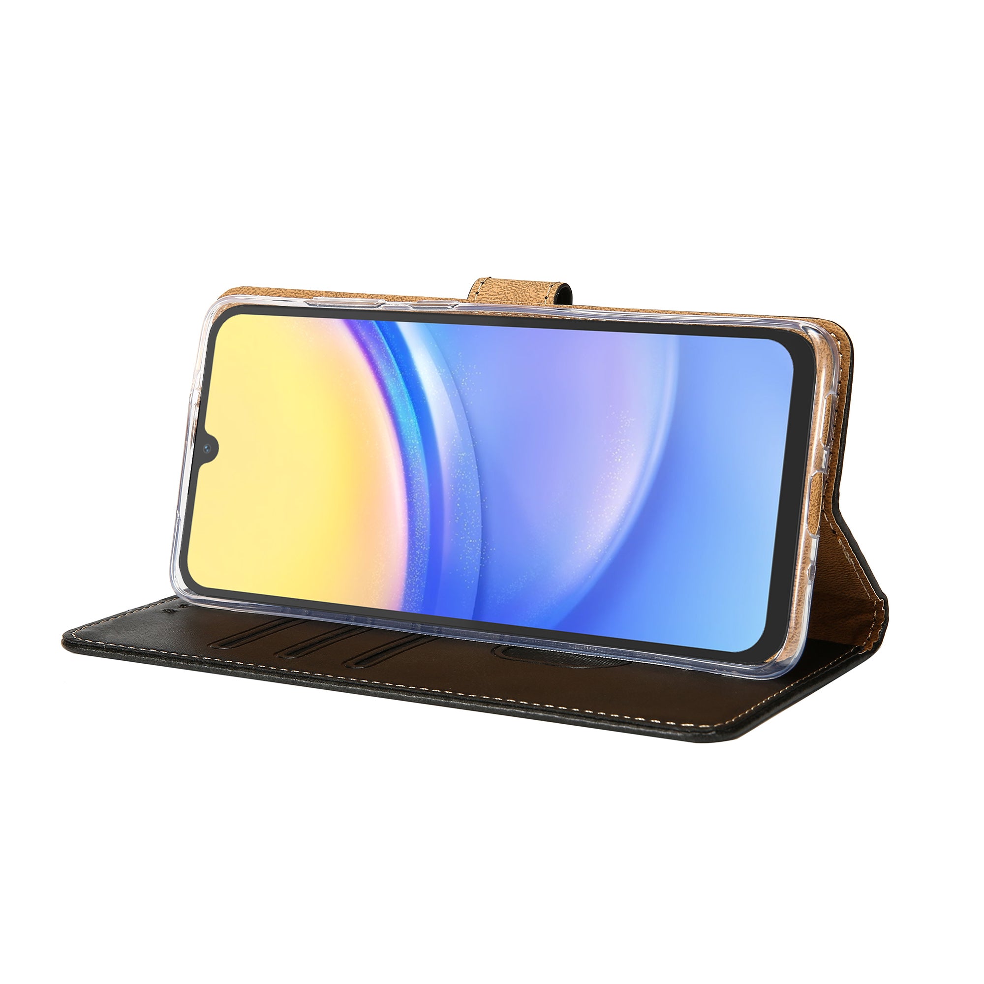 Rixus Buchhülle für Samsung Galaxy A15 5G Black – Bild 6