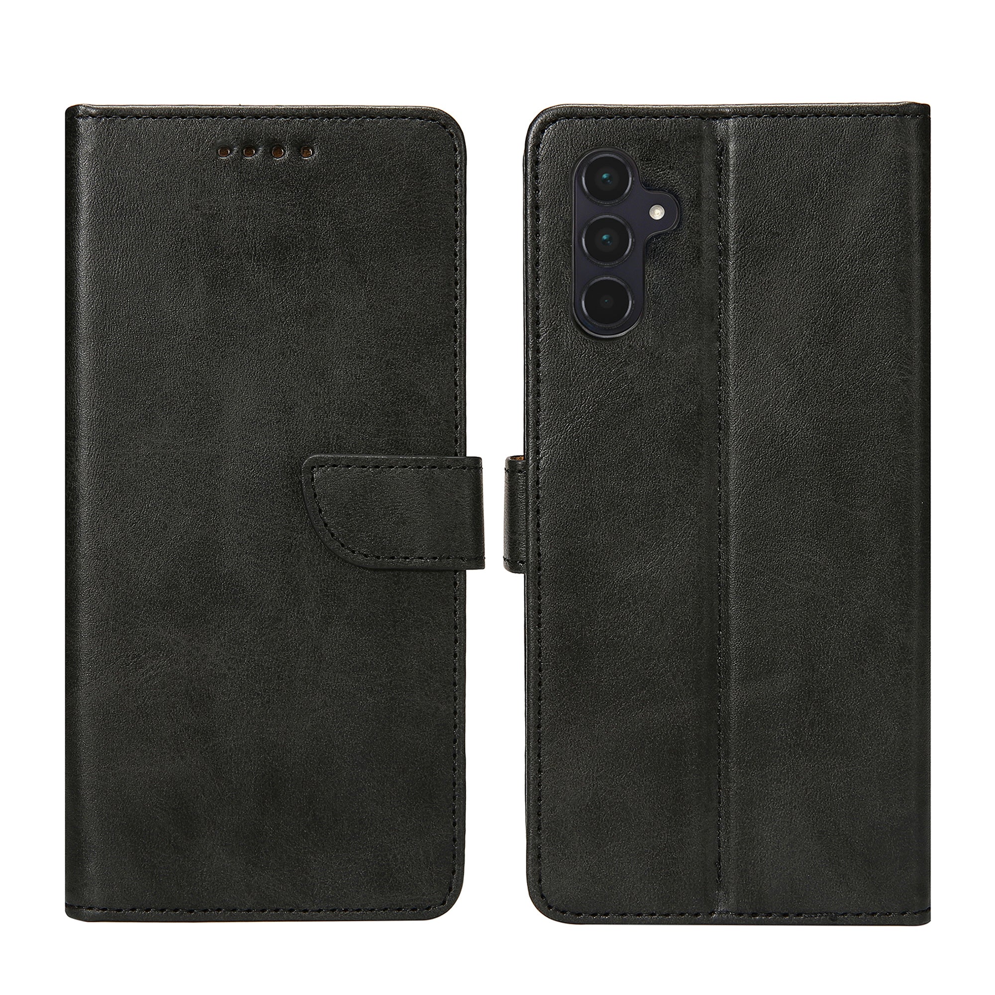 Rixus Buchhülle für Samsung Galaxy A55 5G Black – Bild 3