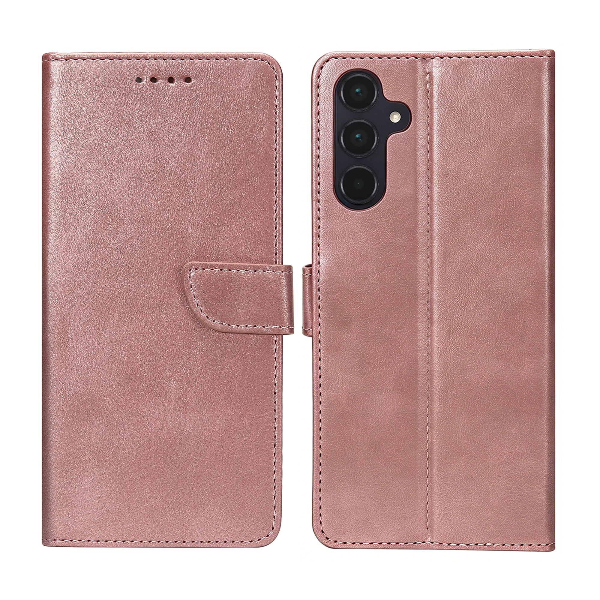 Rixus Buchhülle für Samsung Galaxy A55 5G Pink – Bild 3
