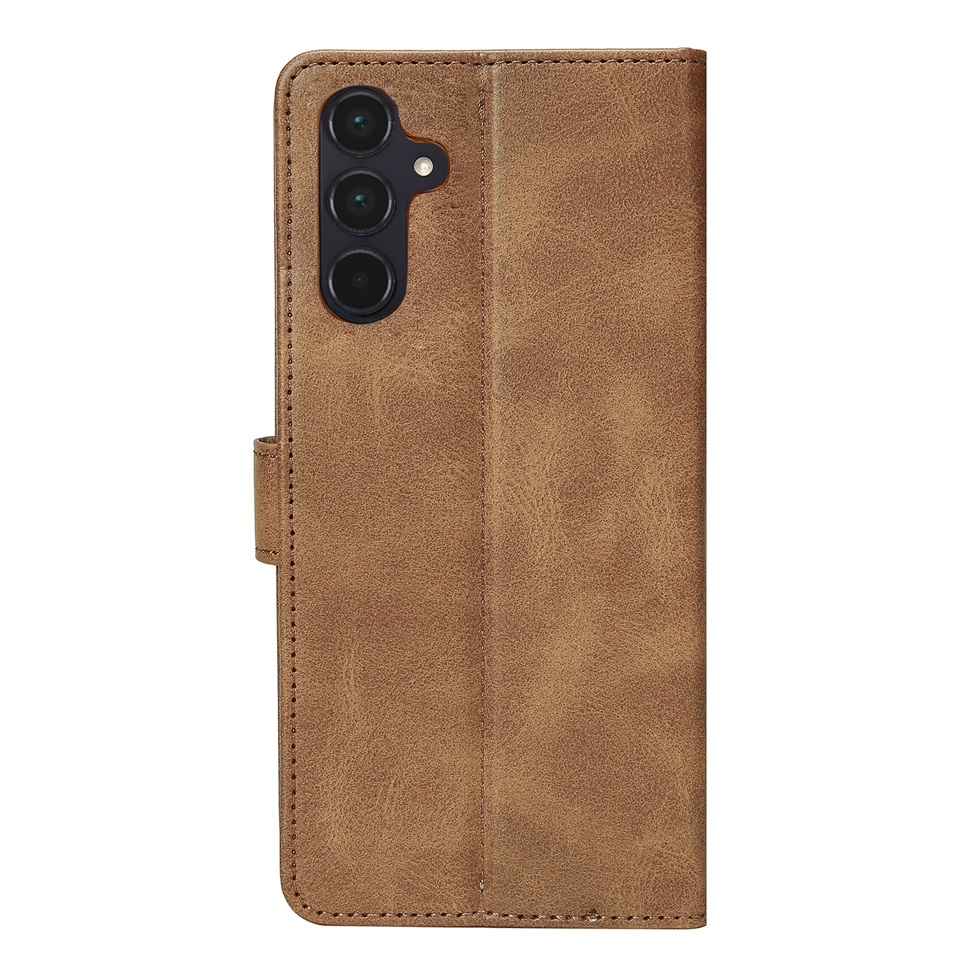 Rixus Buchhülle für Samsung Galaxy A55 5G Light Brown – Bild 2
