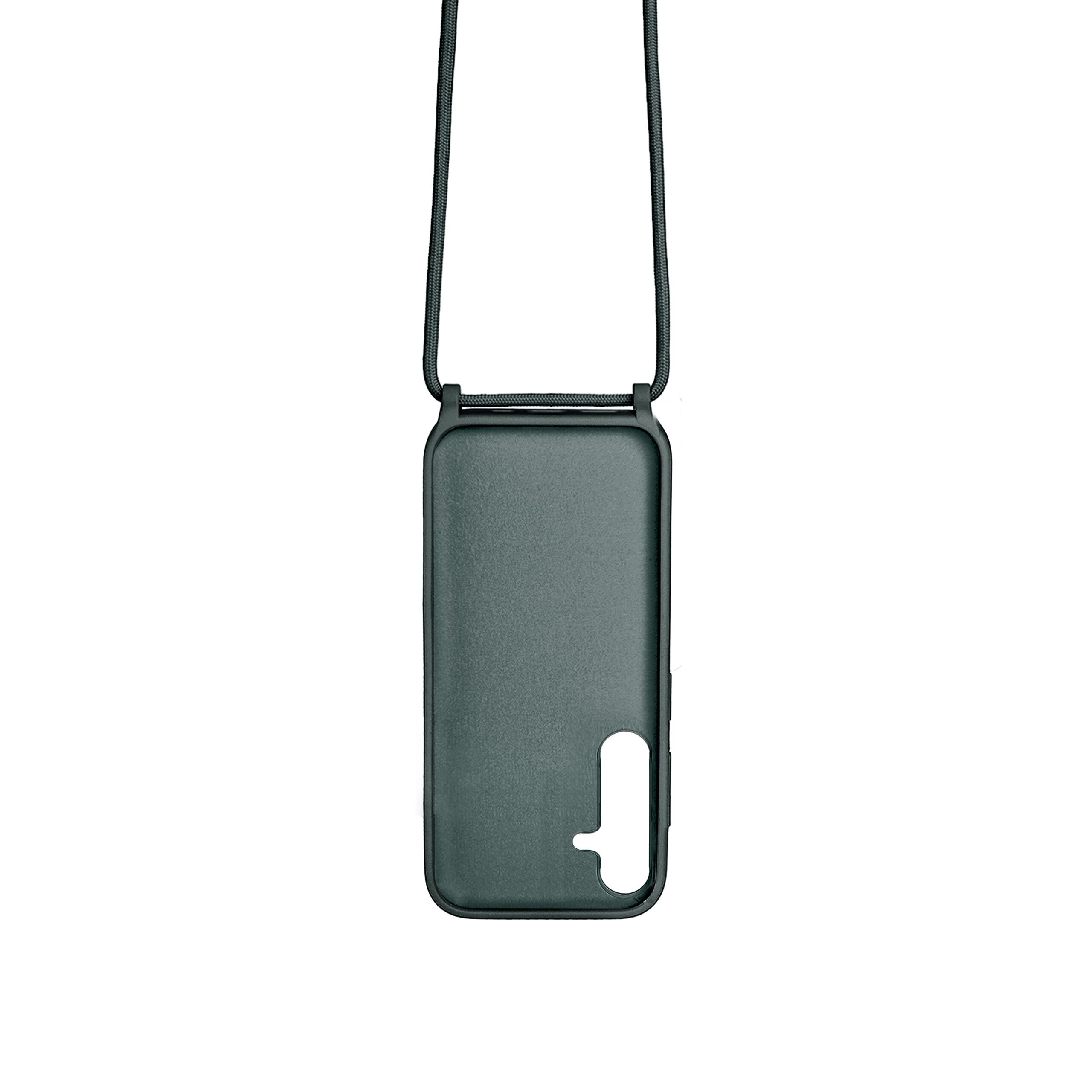 Rixus TPU Necklace Cord Abdeckung für Samsung Galaxy A15 5G Dark Green – Bild 3