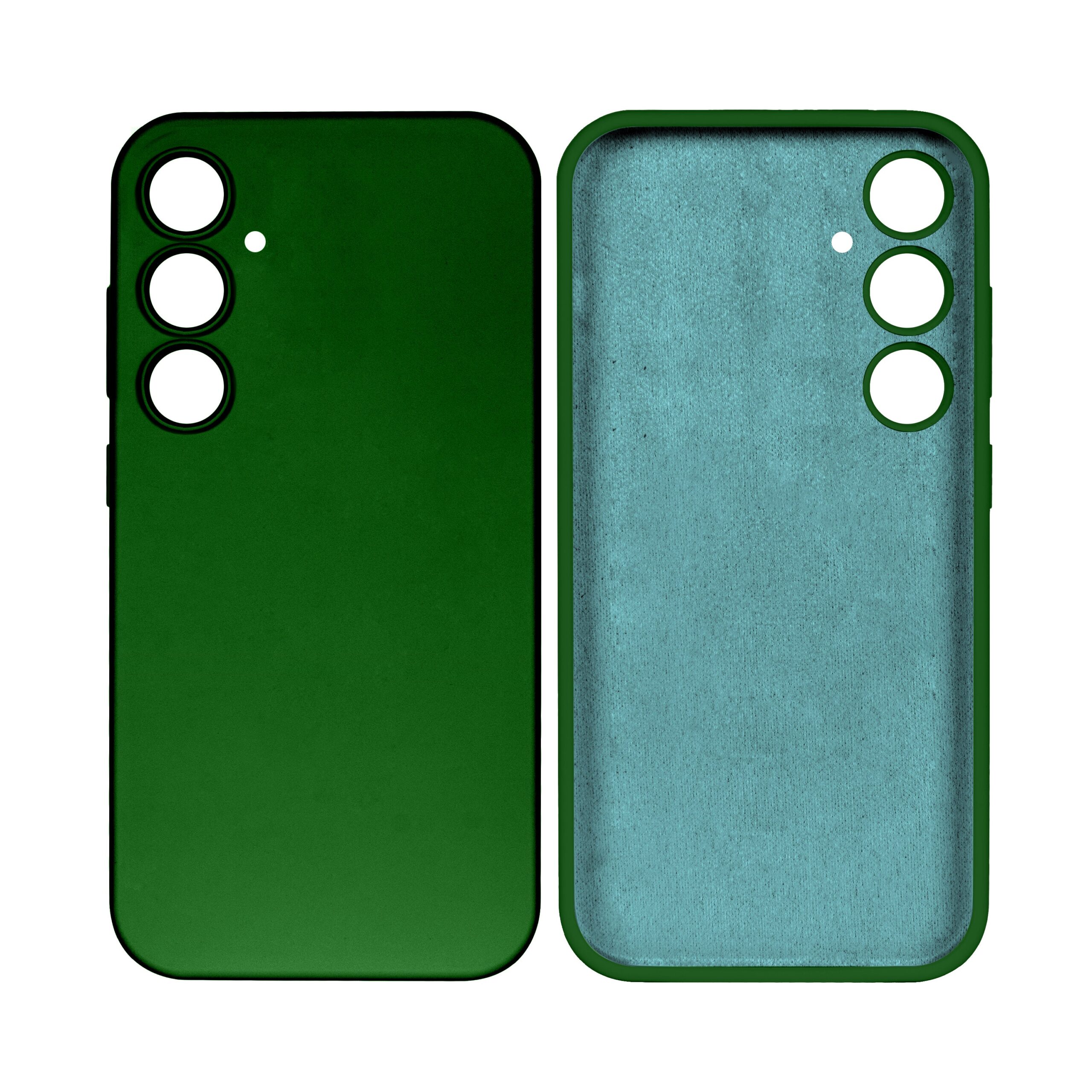 Rixus Soft TPU Handyhülle für Samsung Galaxy A25 5G Dark Green – Bild 3
