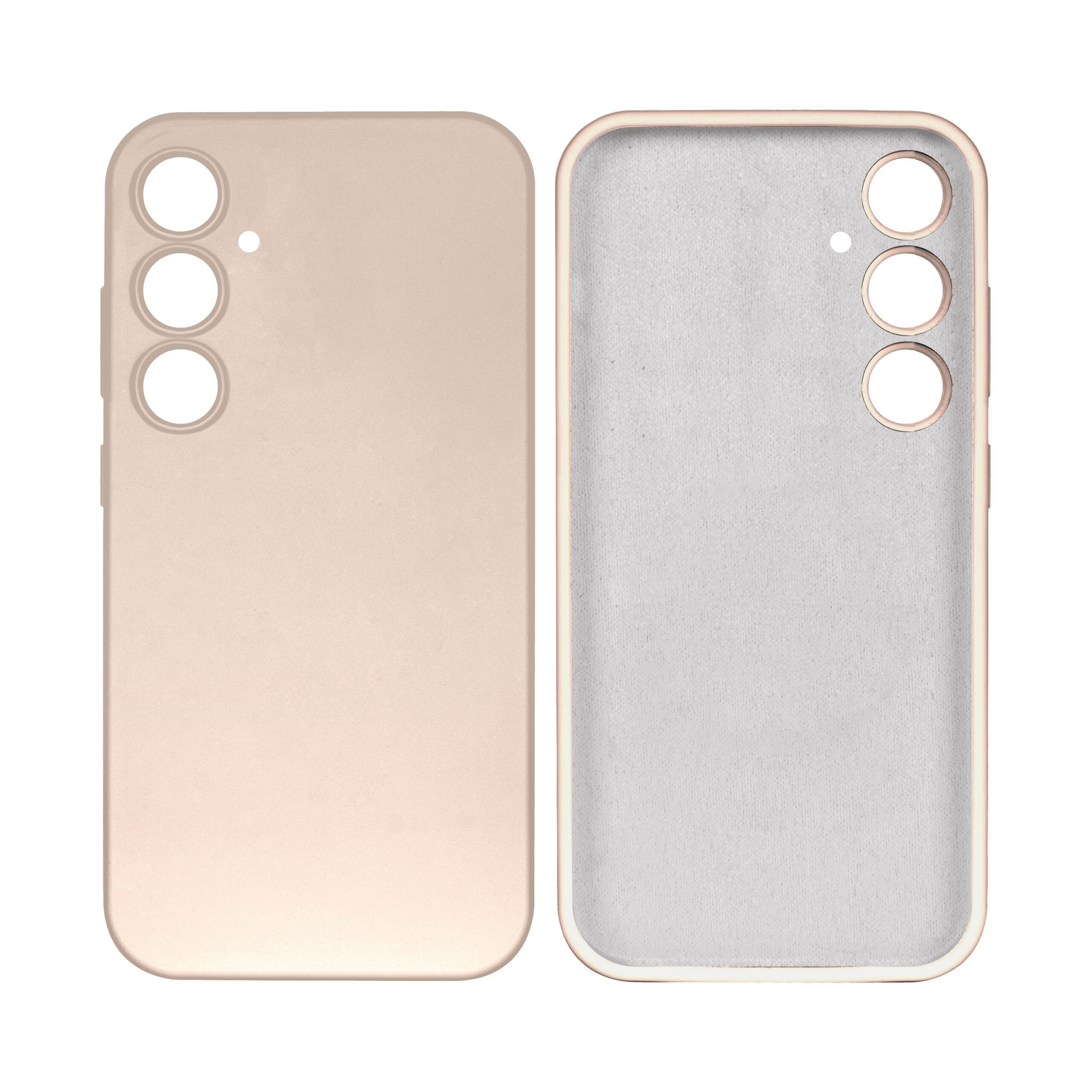 Rixus Soft TPU Handyhülle für Samsung Galaxy A25 5G Gold – Bild 3