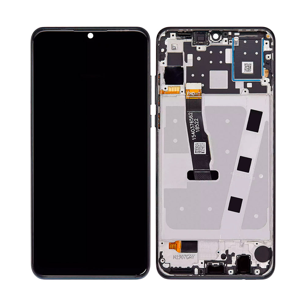 OEM Display für Huawei P30 Lite mit Rahmen Schwarz – Bild 4