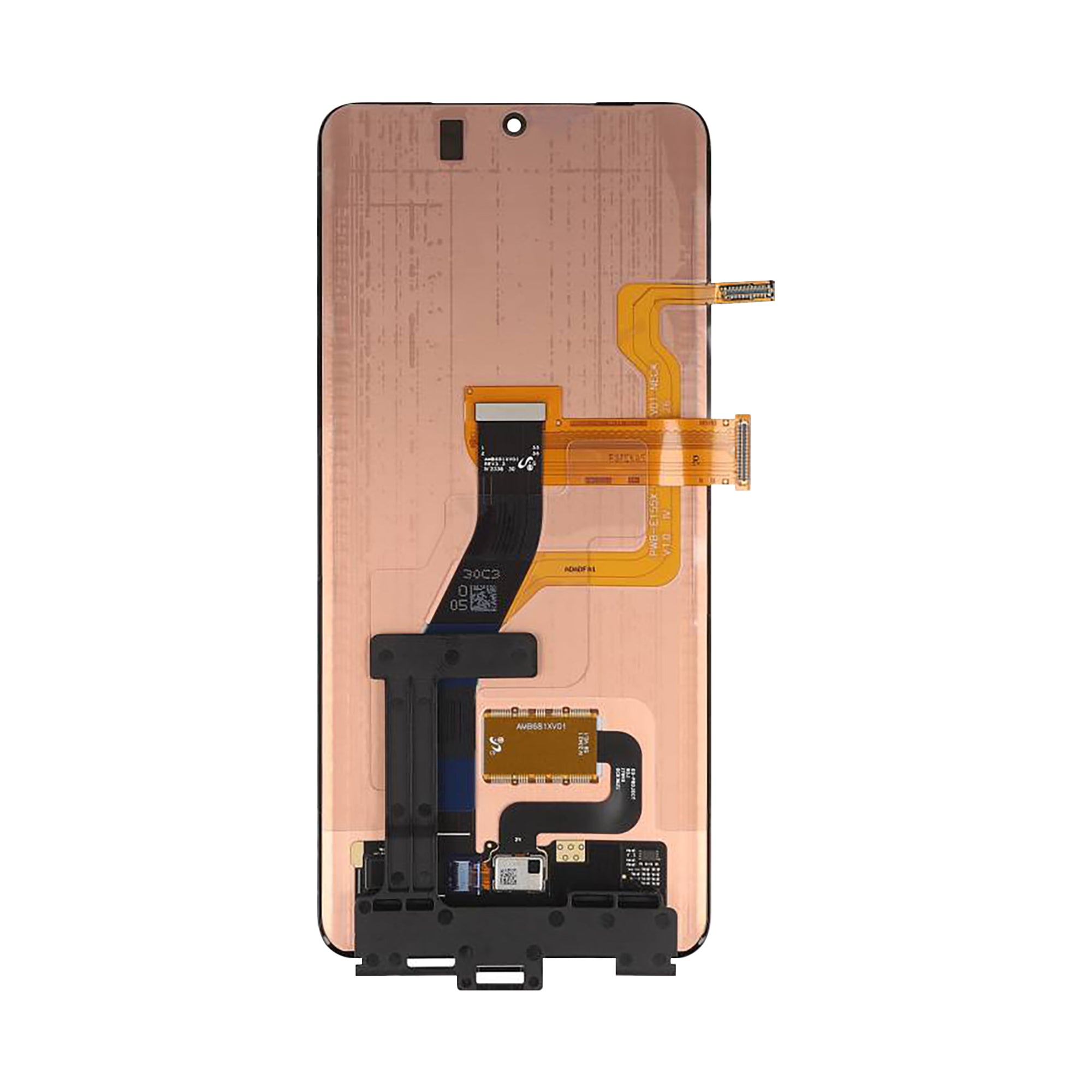 Samsung Original Service Pack Display Galaxy S21 Ultra G998B ohne Rahmen Black – Bild 3