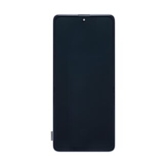 Samsung Galaxy A71 A715F Display und Touchscreen-Digitizer mit Rahmen Black Soft-OLED