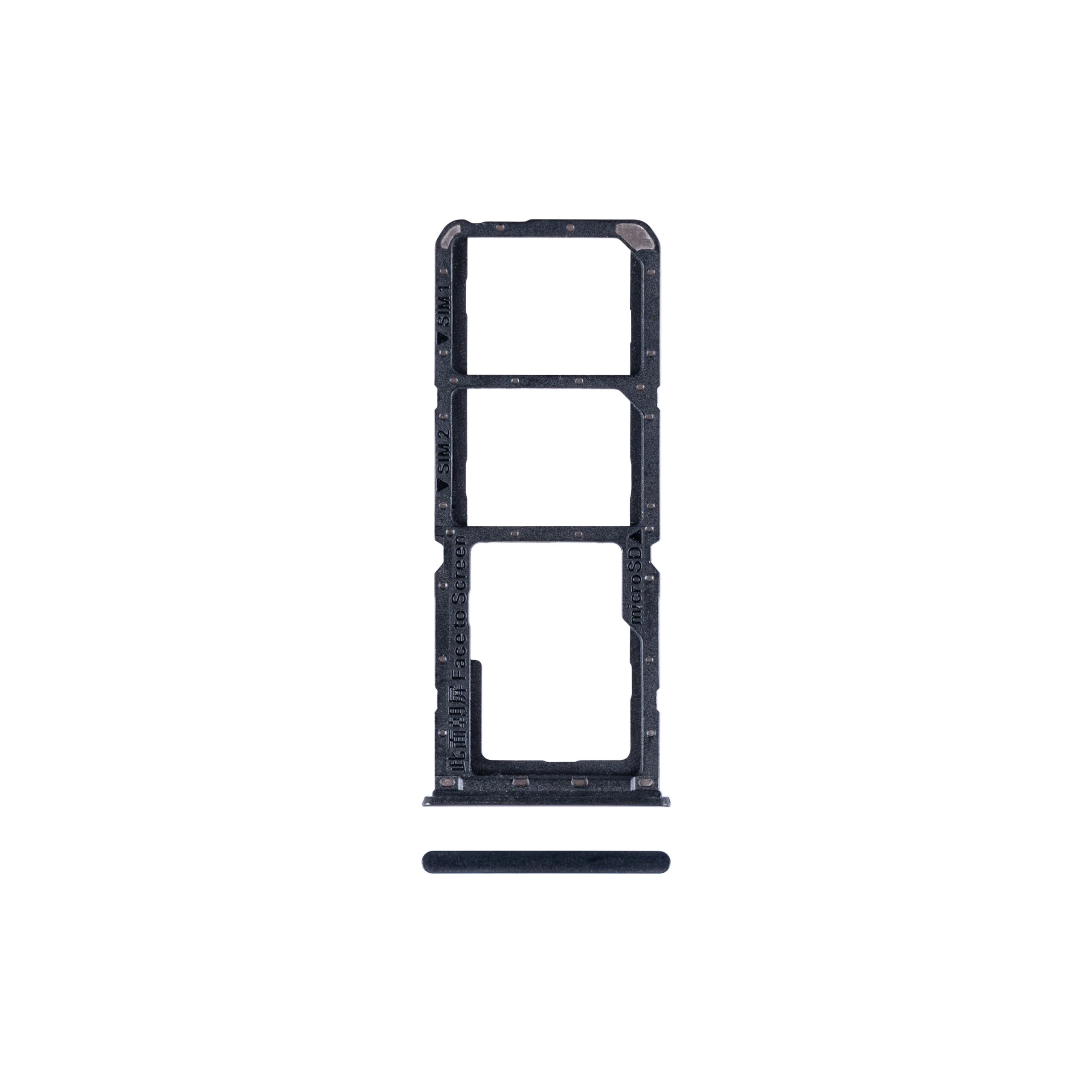 Oppo A5 (2020) SIM-Kartenhalter Mirror Black OEM