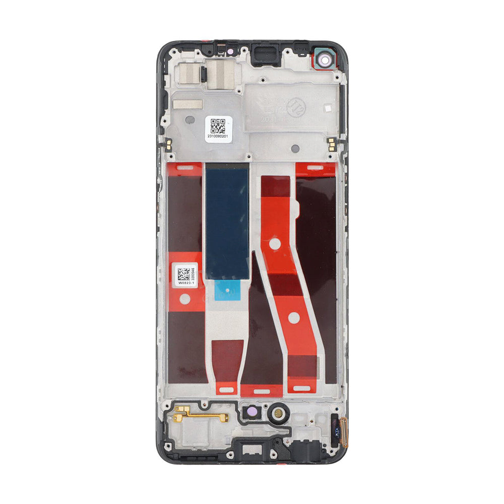 OEM Display für Oppo A94 4G mit Rahmen Schwarz – Bild 3