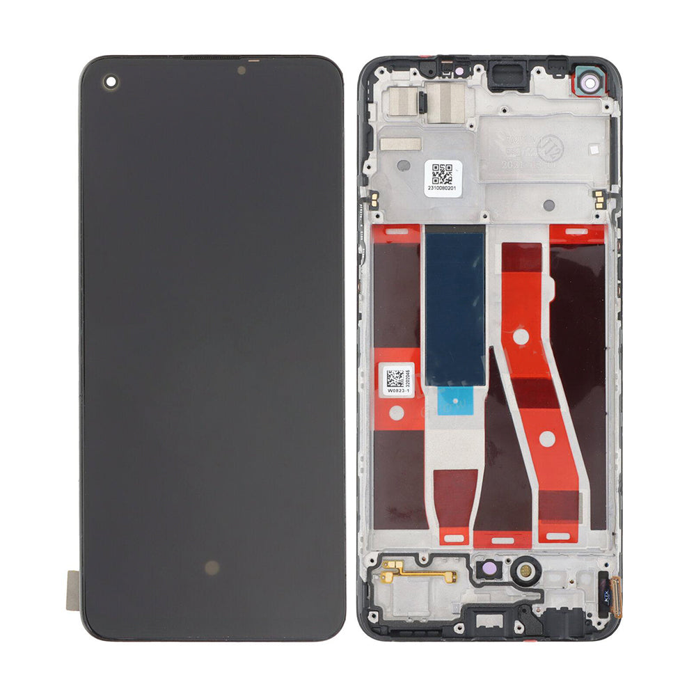 OEM Display für Oppo A94 4G mit Rahmen Schwarz – Bild 4