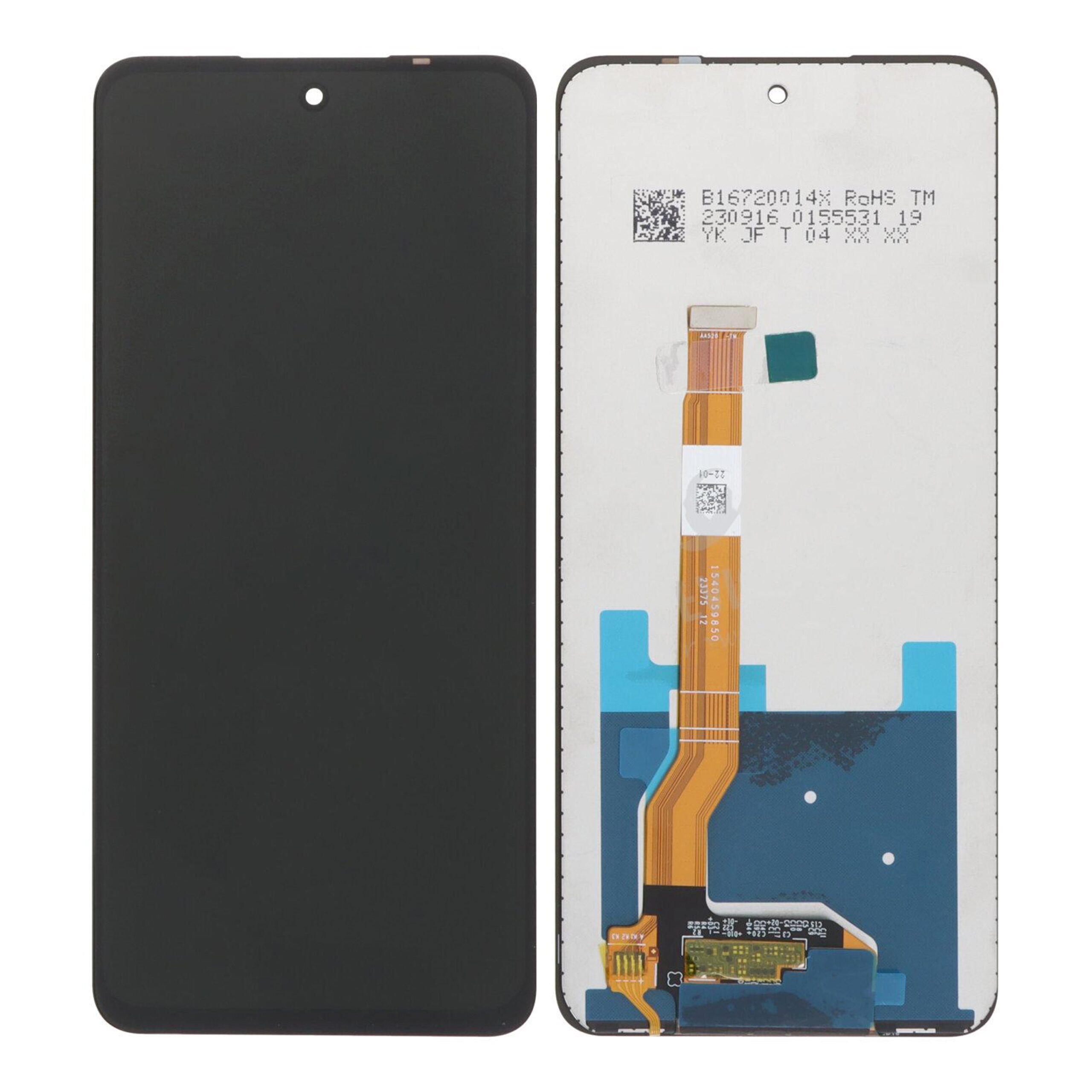 OnePlus Nord CE 3 Lite Display und Touchscreen-Digitizer ohne Rahmen Black OEM – Bild 4