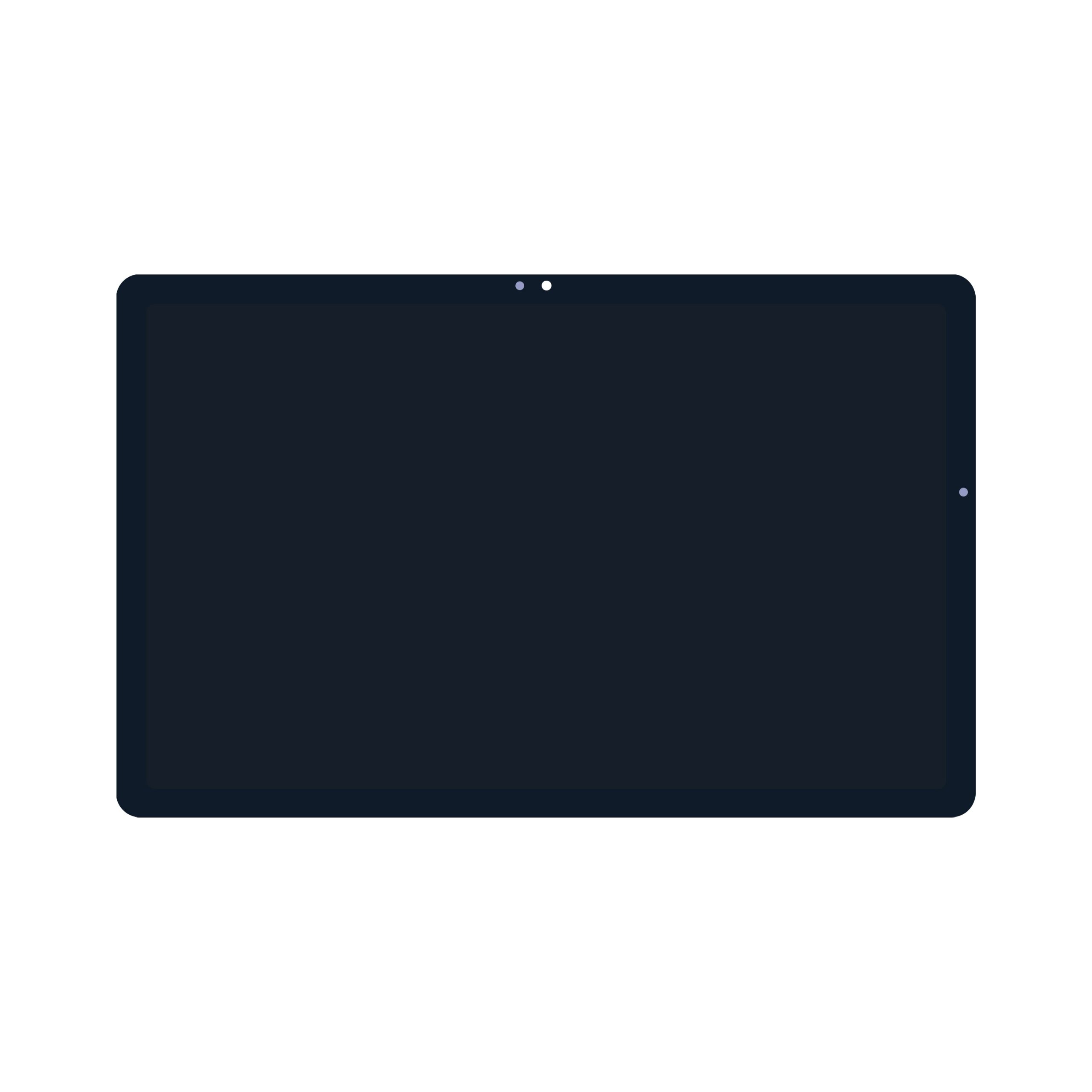 Original OEM Display für Samsung Galaxy Tab A9 Plus X210, X216B ohne Rahmen Black