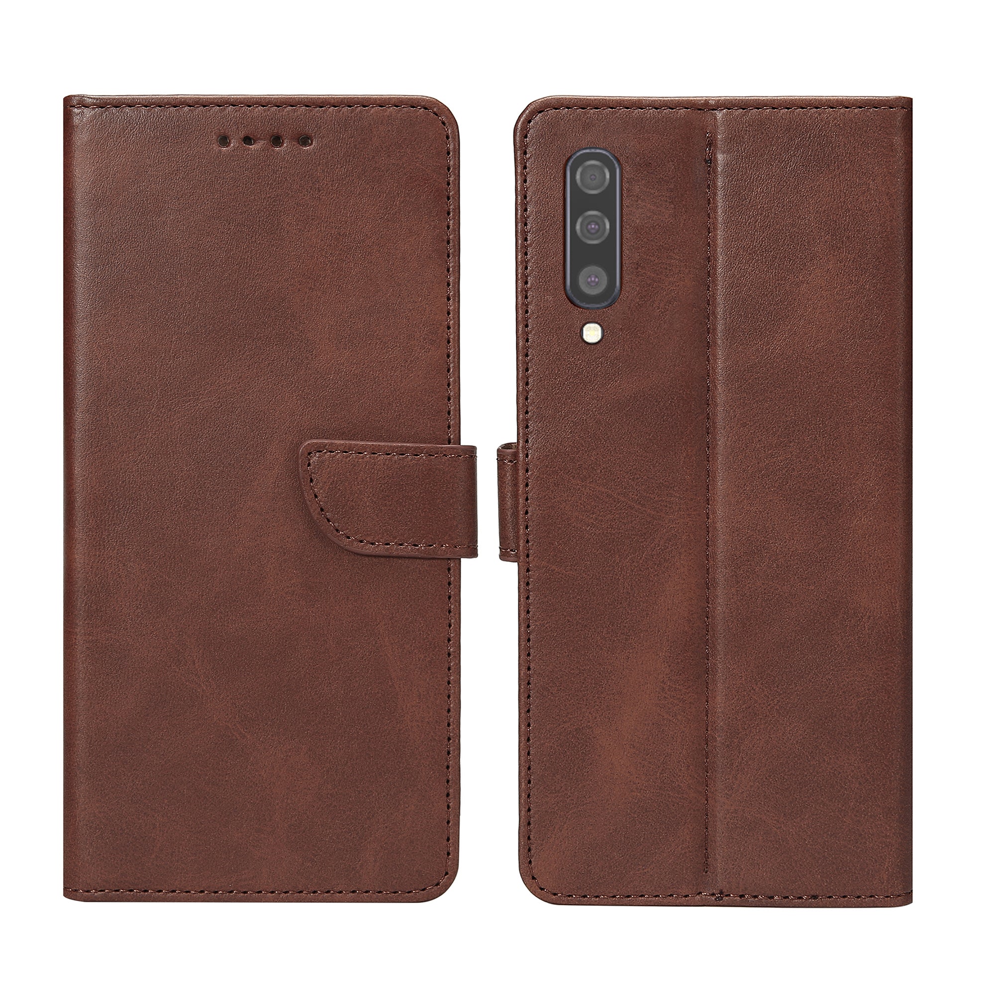 Rixus Buchhülle für Samsung Galaxy A50 Brown – Bild 3