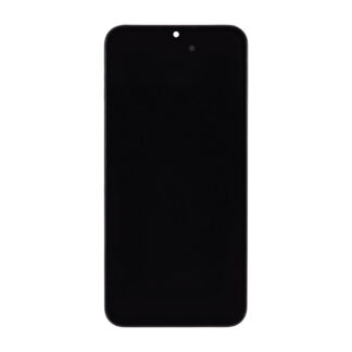 Samsung Galaxy A15 A155F, A15 5G A156B Display und Touchscreen-Digitizer mit Rahmen Brave Black Soft-OLED