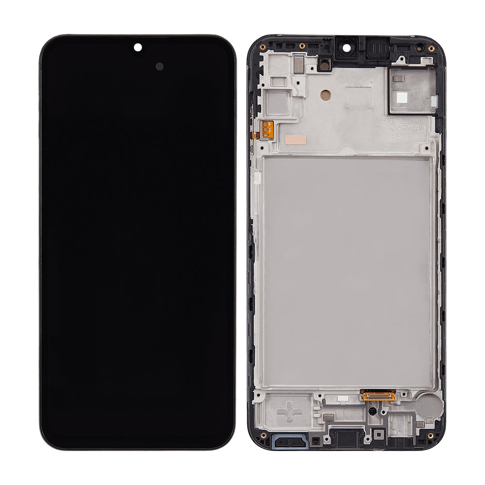 Samsung Galaxy A15 A155F, A15 5G A156B Display und Touchscreen-Digitizer mit Rahmen Brave Black Soft-OLED – Bild 3