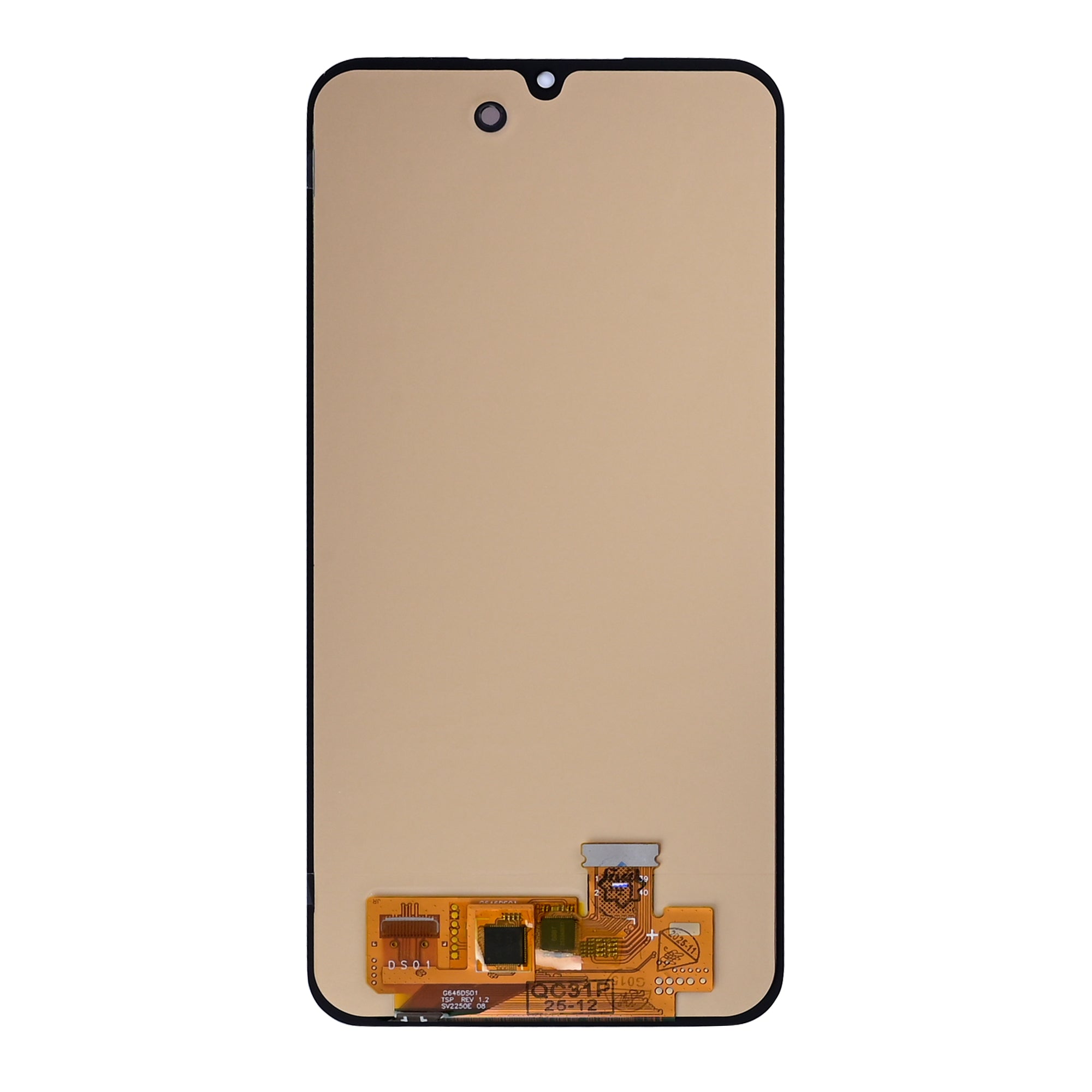 Samsung Galaxy A25 5G A256B Display und Touchscreen-Digitizer ohne Rahmen Black Soft-OLED – Bild 2