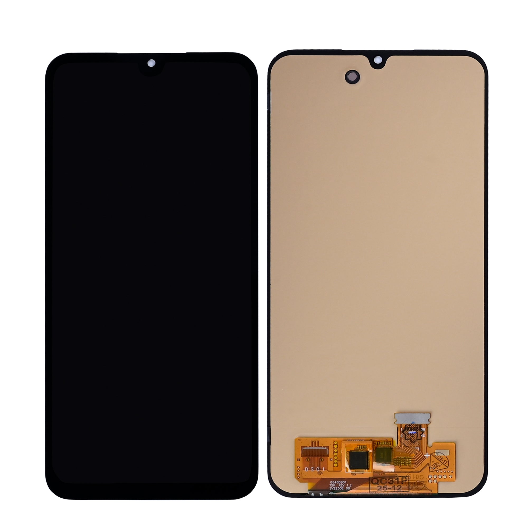 Samsung Galaxy A25 5G A256B Display und Touchscreen-Digitizer ohne Rahmen Black Soft-OLED – Bild 3