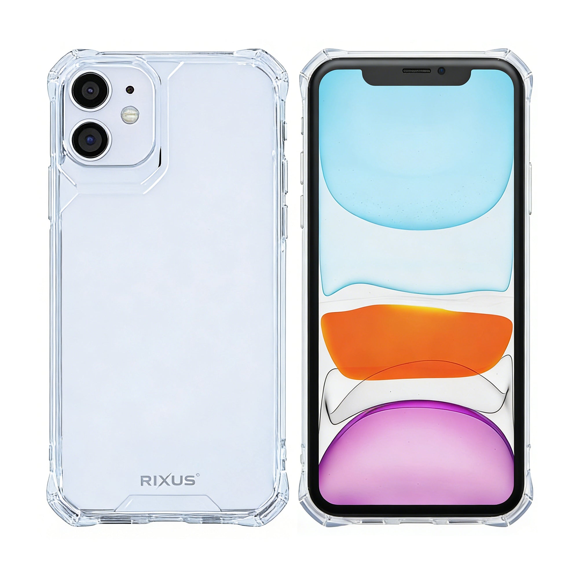 Rixus Armor-X Anti Shock Hülle für Apple iPhone 11 Transparent – Bild 3