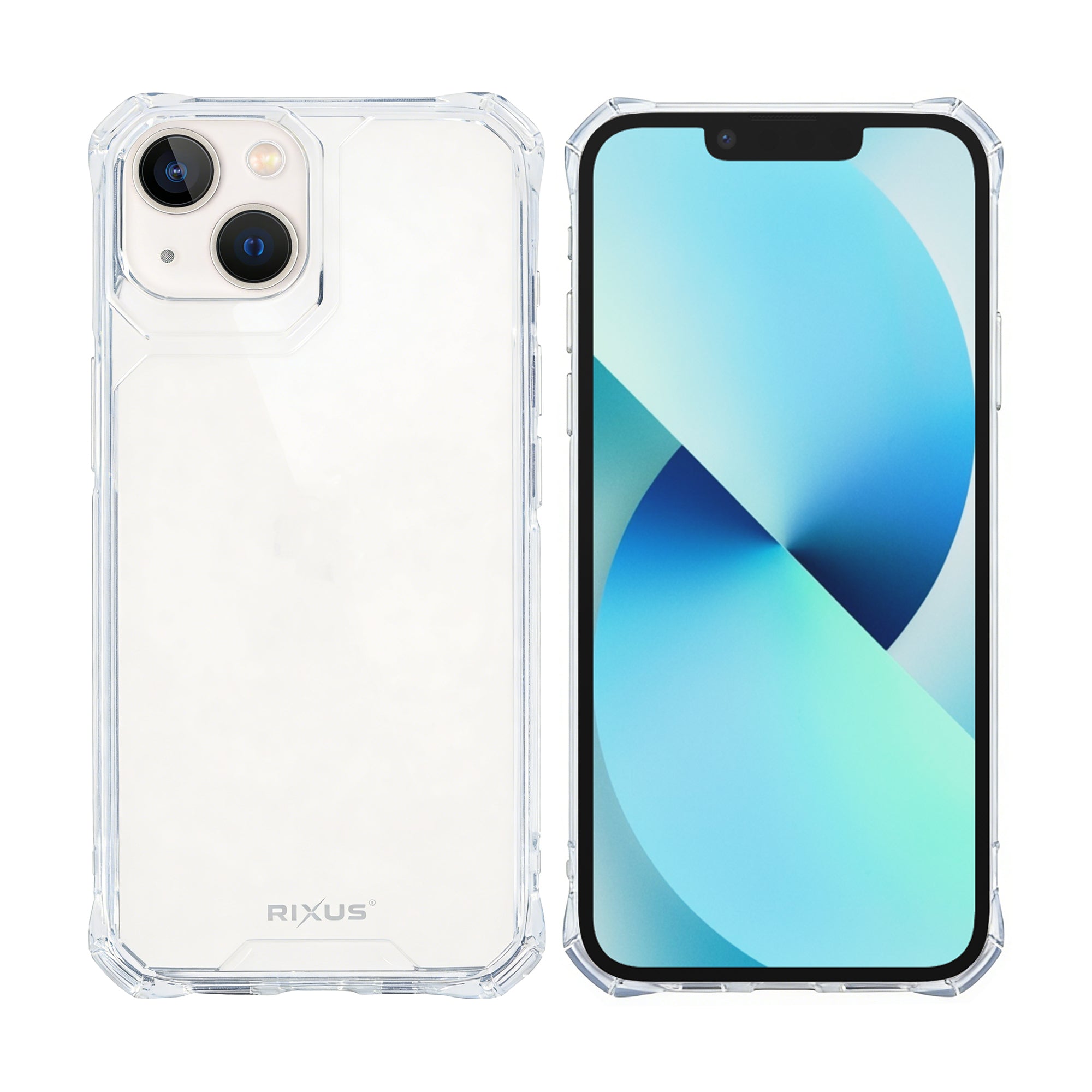 Rixus Armor-X Anti Shock Hülle für Apple iPhone 13 Transparent – Bild 3