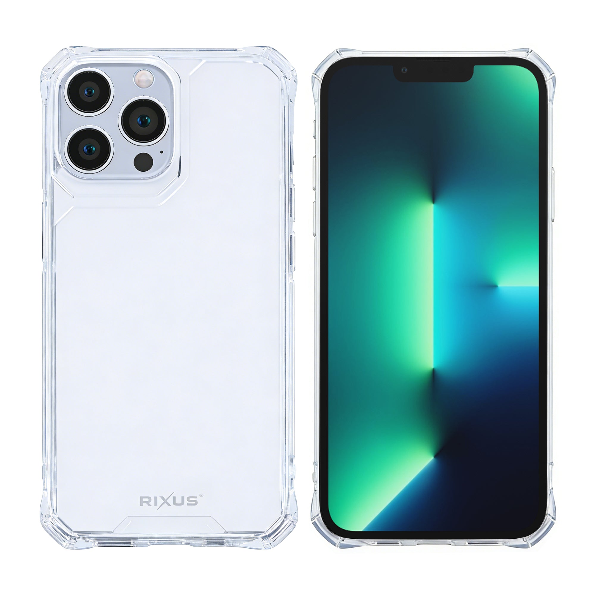 Rixus Armor-X Anti Shock Hülle für Apple iPhone 13 Pro Transparent – Bild 3