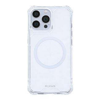 Rixus Armor-X Anti Shock Hülle mit MagSafe kompatibel für Apple iPhone 13 Pro Max Transparent