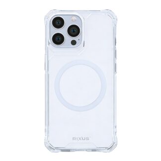 Rixus Armor-X Anti Shock Hülle mit MagSafe kompatibel für Apple iPhone 14 Pro Max Transparent