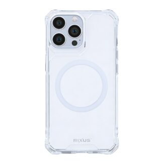 Rixus Armor-X Anti Shock Hülle mit MagSafe kompatibel für AppleiPhone 15 Pro Transparent