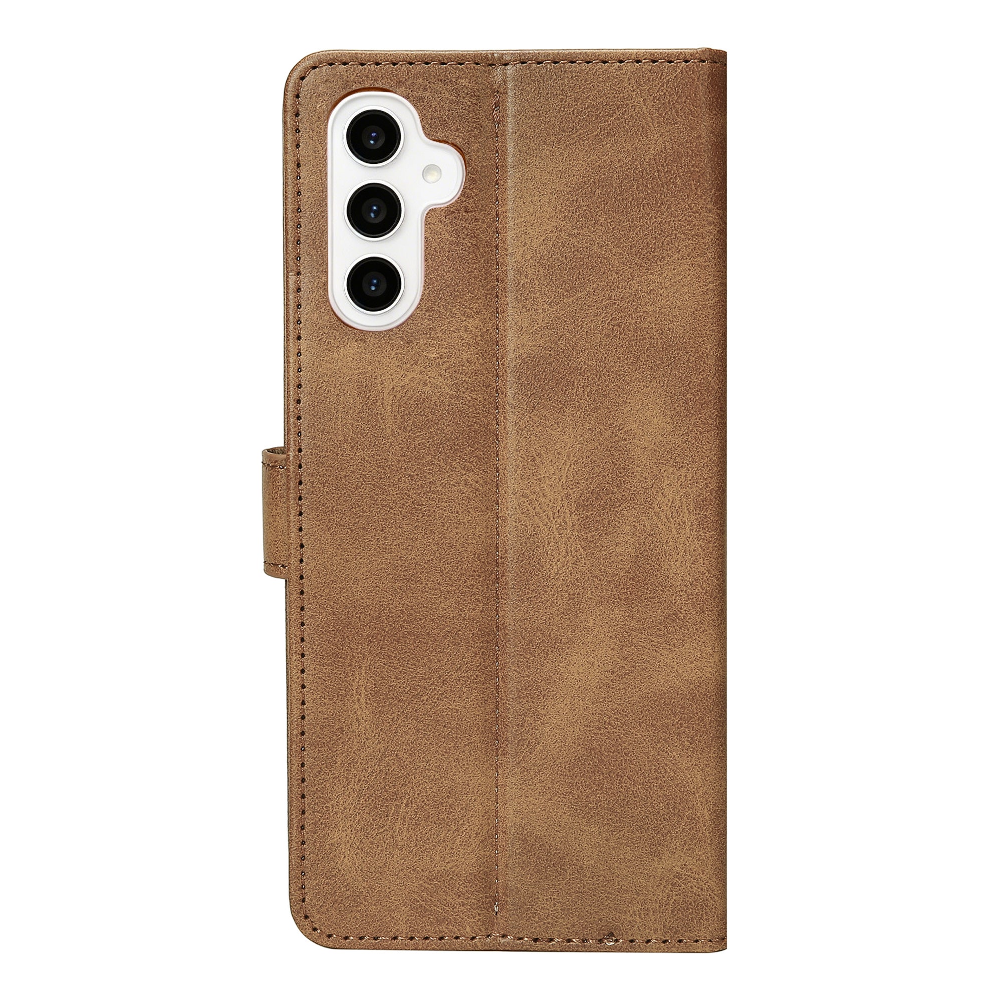 Rixus Buchhülle für Samsung Galaxy S23 FE Light Brown – Bild 3