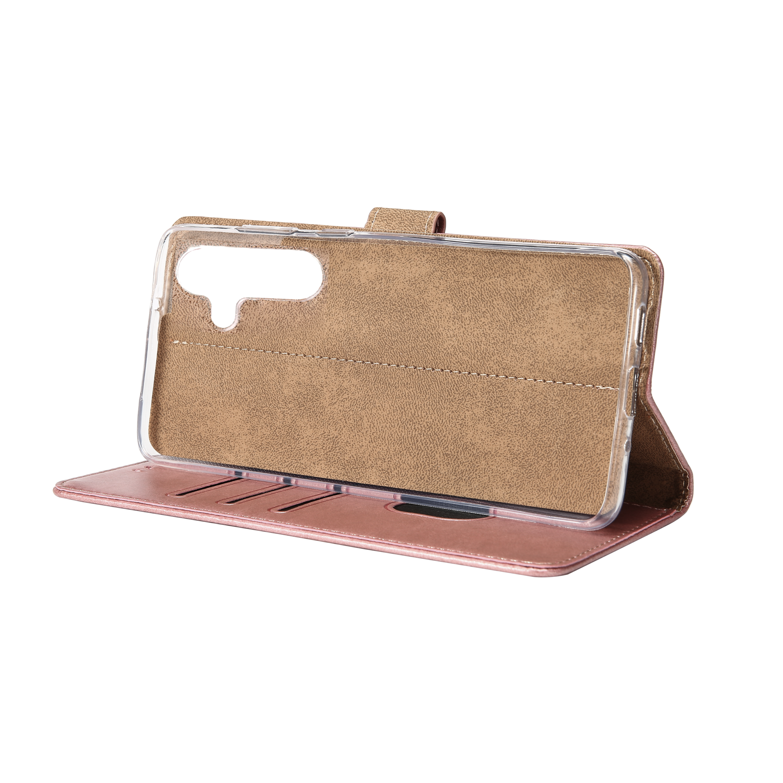 Rixus Buchhülle für Samsung Galaxy A24 4G Pink – Bild 6