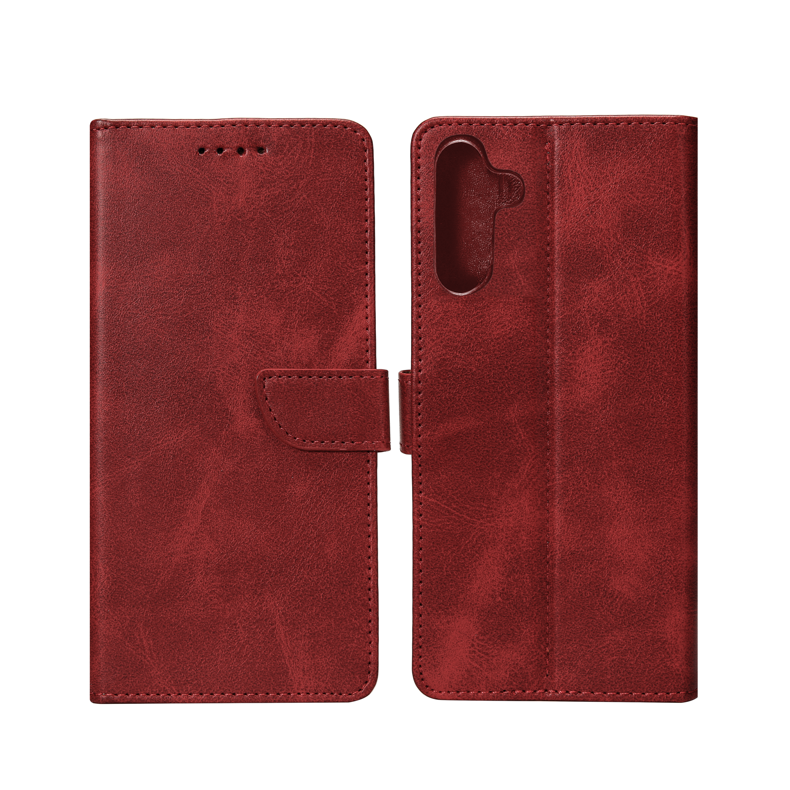 Rixus Buchhülle für Samsung Galaxy A24 4G Dark Red – Bild 3