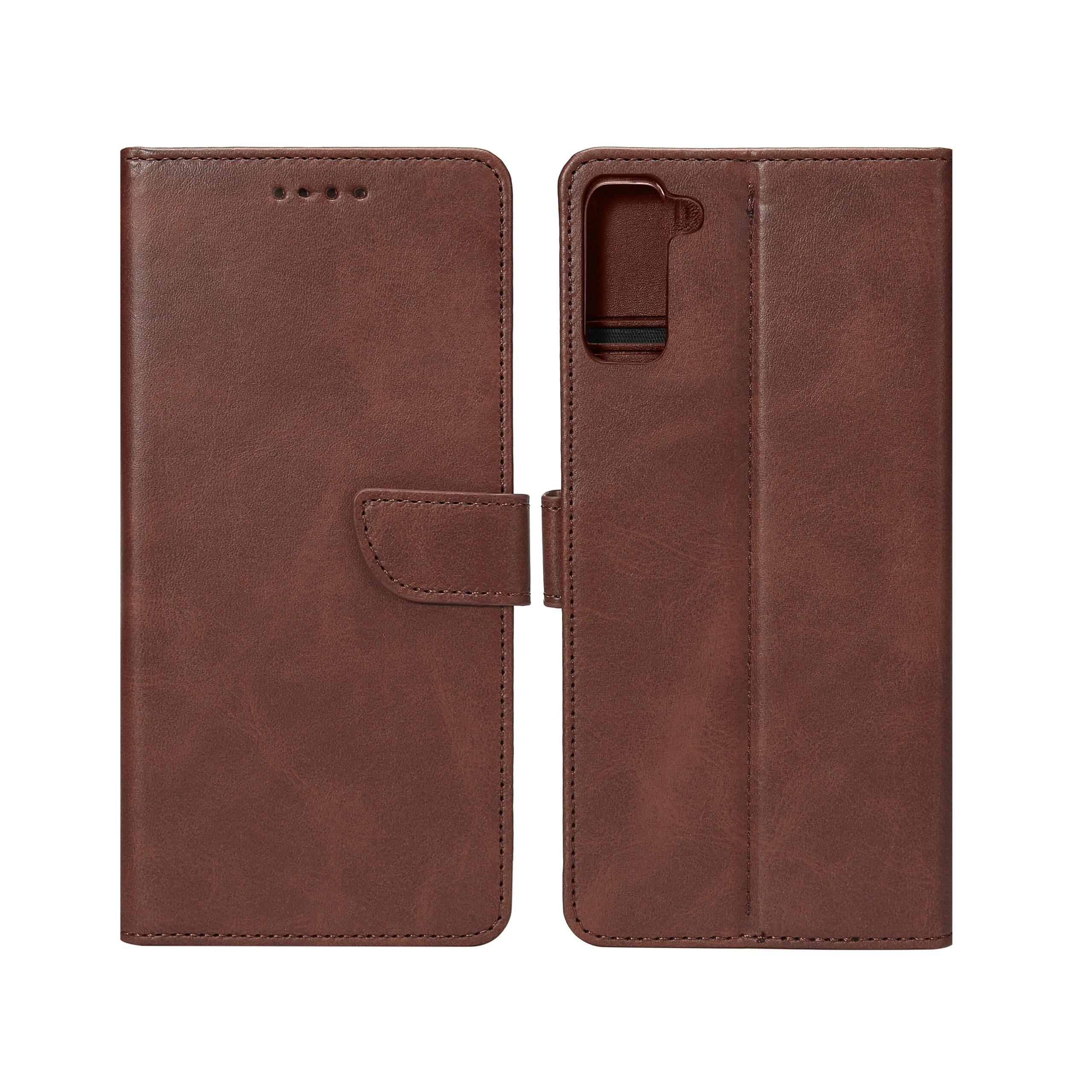 Rixus Buchhülle für Samsung Galaxy S21 FE 5G Brown – Bild 3