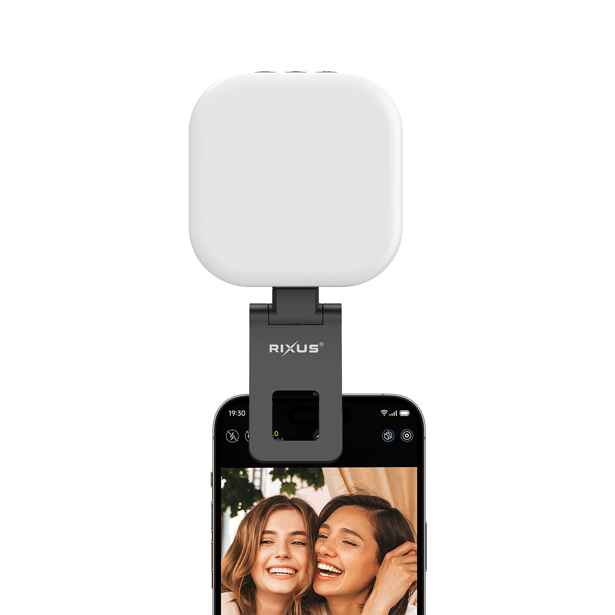 Rixus RXLG48 Selfie Light für Photography, TikTok, Vlog, Video Black – Bild 3